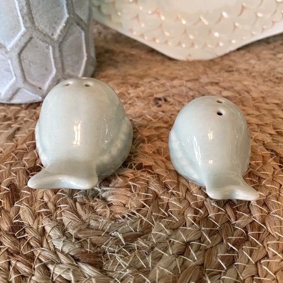 Kate Aspen, birds salt and pepper ceramic shaker set, NIB - Picture 5 of 10